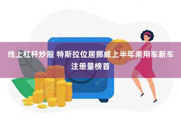 线上杠杆炒股 特斯拉位居挪威上半年乘用车新车注册量榜首